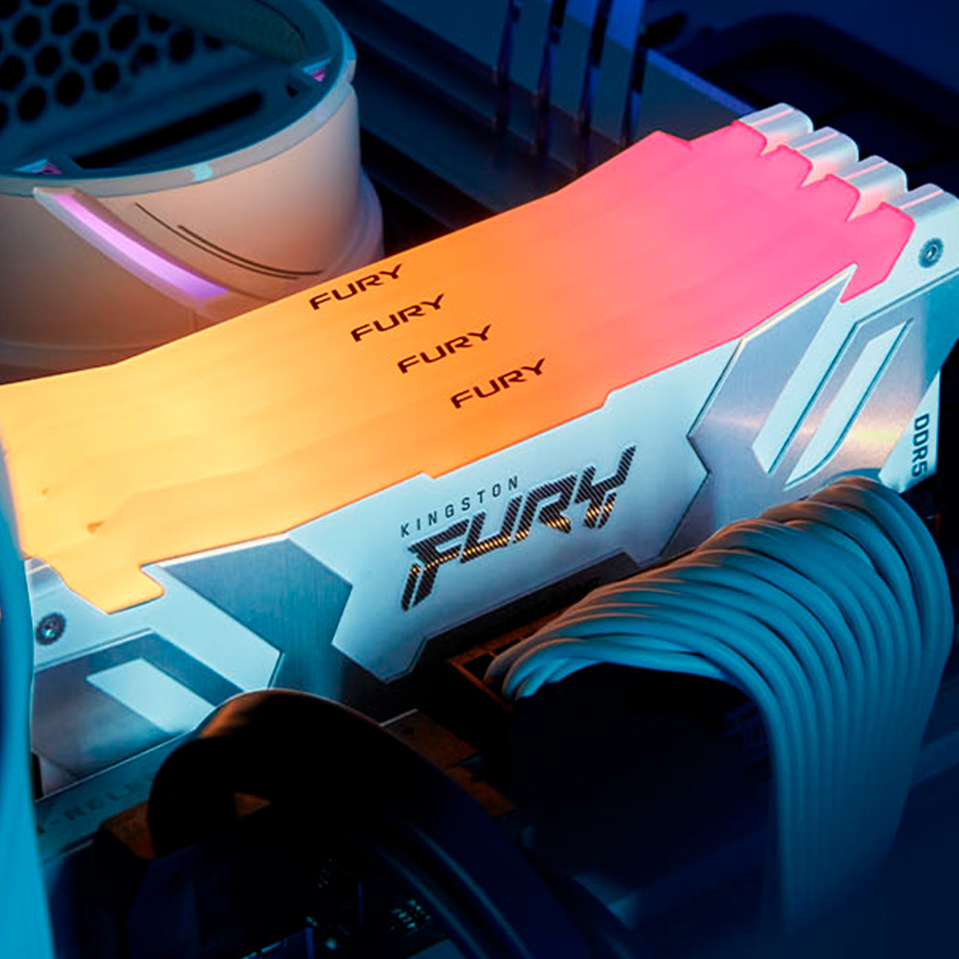 Memoria DIMM Kingston Fury 32GB DDR5-6400MT/s PC5-51200, 2Rx8 CL32 1.4V 288-Pin - Achorao