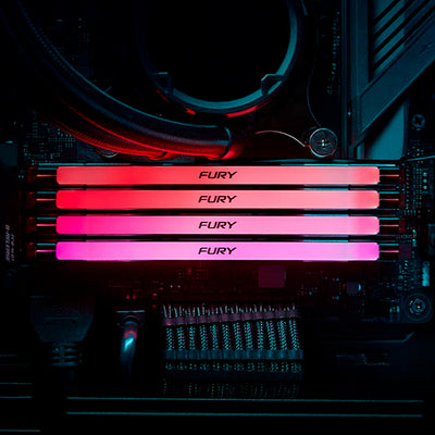 Memoria DIMM Kingston Fury 32GB DDR5-6400MT/s PC5-51200, 2Rx8 CL32 1.4V 288-Pin - Achorao