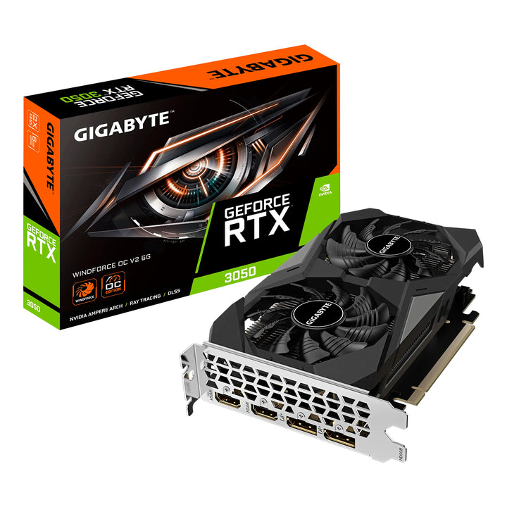 Tarjeta de Video GIGABYTE Geforce RTX 3050 WINDFORCE OC V2 6G