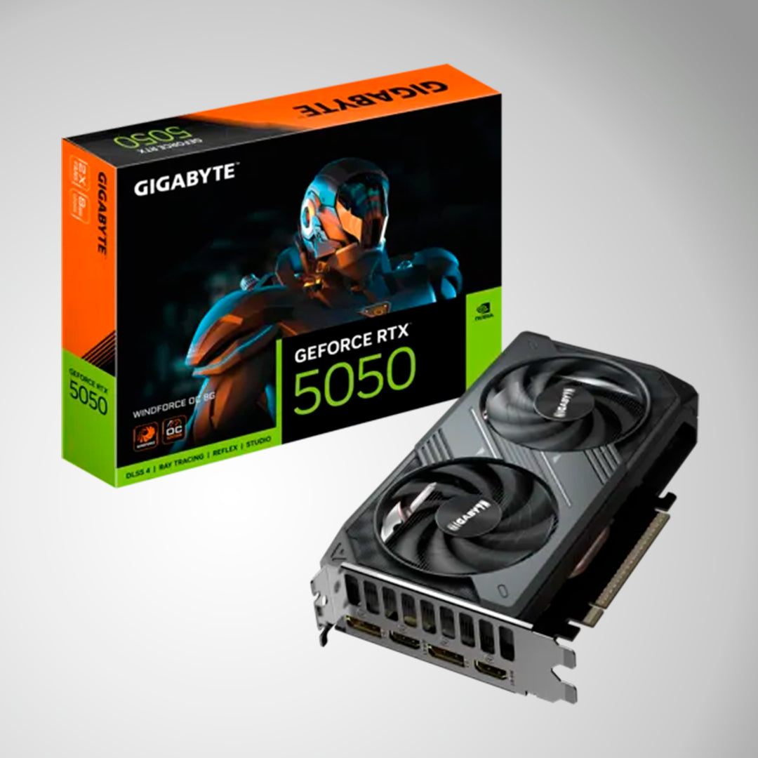 Tarjeta gráfica GIGABYTE GeForce RTX 5050 Winforce OC V2 8GB - Achorao