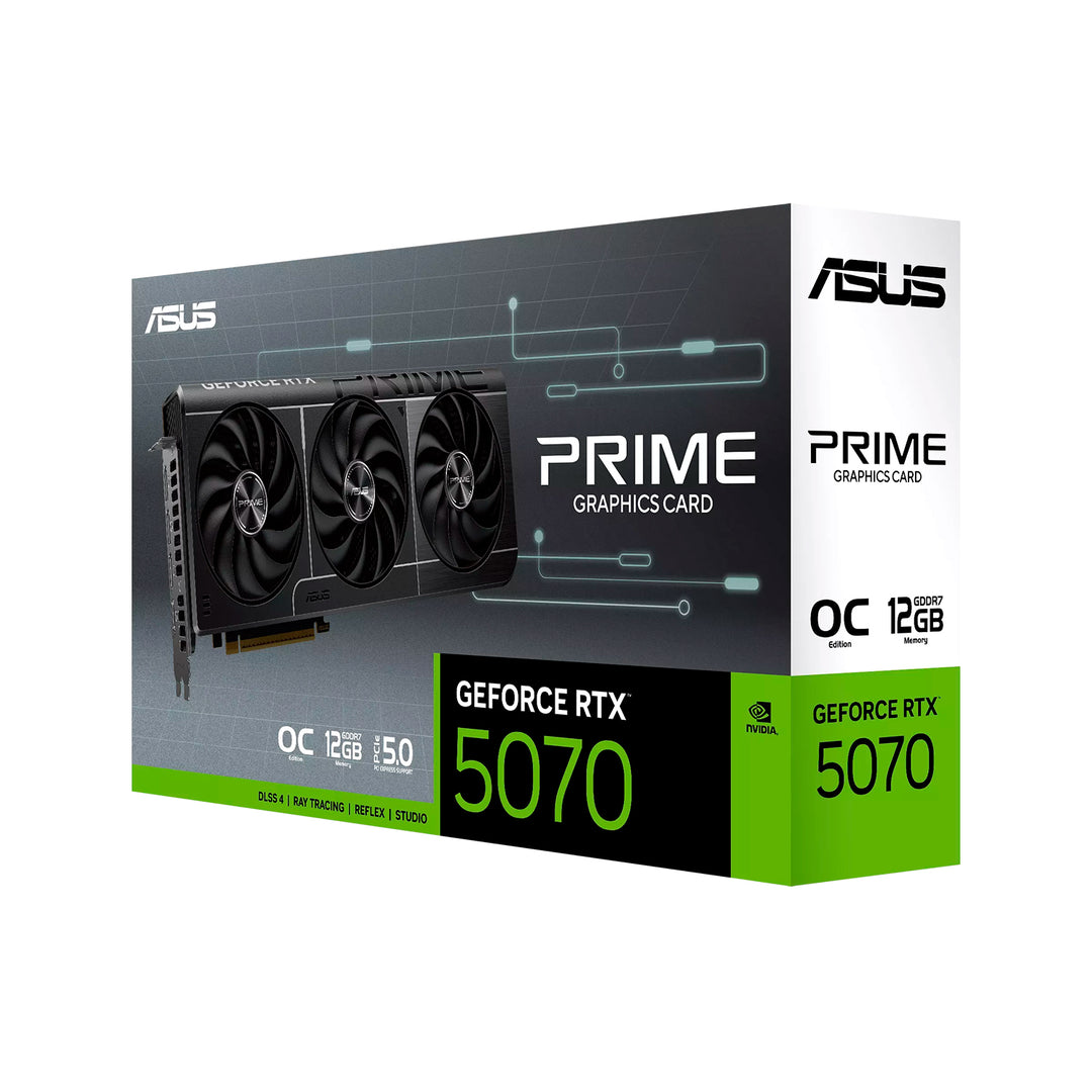 Tarjeta de video ASUS PRIME RTX 5070 12GB GDDR7