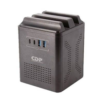 Estabilizador CDP RUAVR1004I 1000VA/500W 4 Salidas/2 USB-A/2USB C (RUAVR1004I) - Achorao