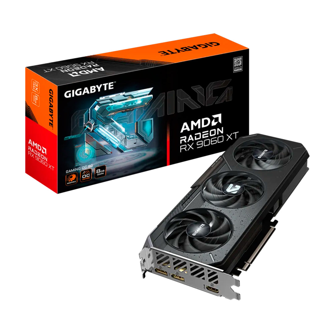 Tarjeta Gráfica Gigabyte Radeon RX 9060 XT Gaming OC 8GB GDDR6 - Achorao