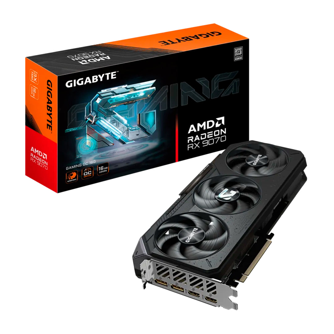 Tarjeta De Video Gigabyte RADEON RX 9070 GAMING OC 16GB GDDR6 - Achorao