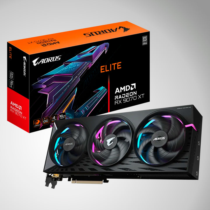 Tarjeta De Video Gigabyte AORUS RX9070 XT ELITE 16G - Achorao