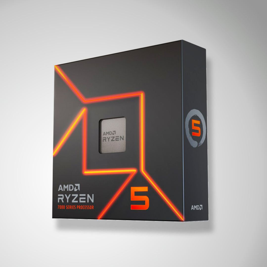 Procesador AMD Ryzen 5 7600X, hasta 5.3 GHz, 6 núcleos, socket AM5, con gráficos integrados - Achorao