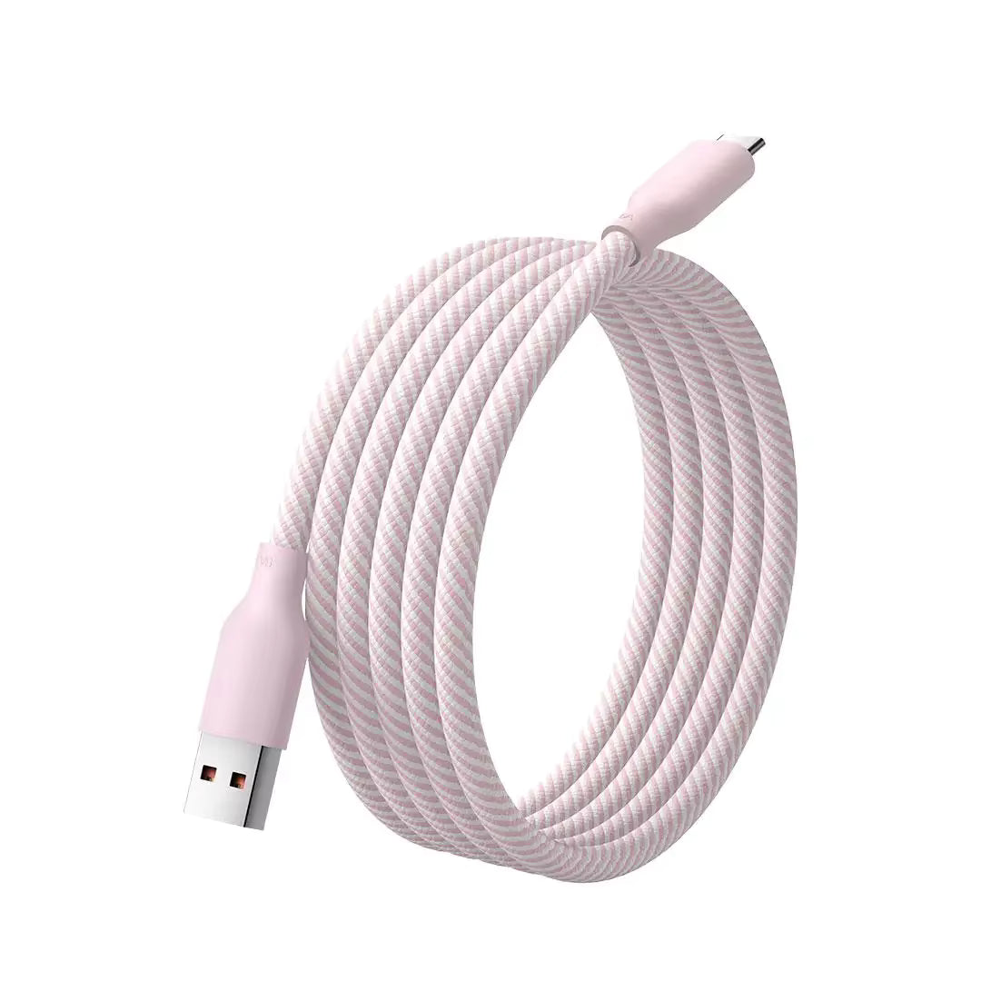 Cable Magnético Xiaomi 6A Carga Súper Rápida USB-A a USB-C 1m Rosa