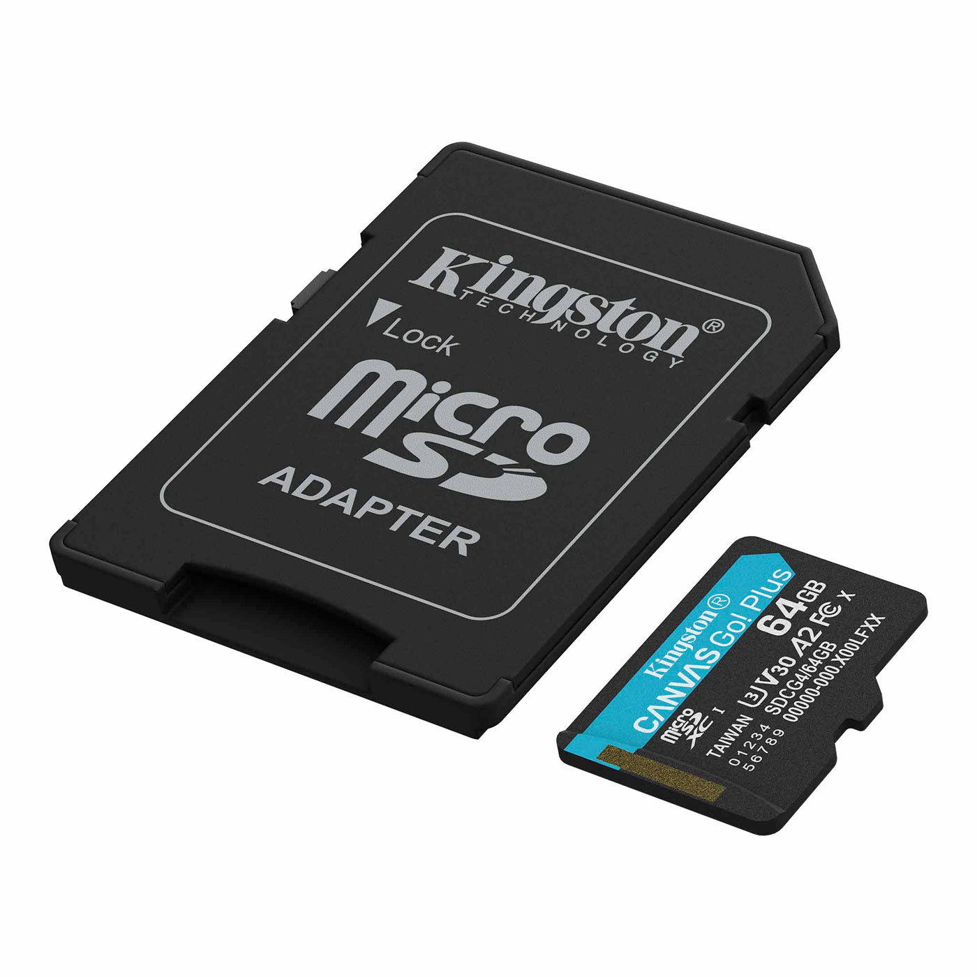 Memoria Flash MicroSD Kingston Canvas Go! Plus Con Adapatador SD - Achorao