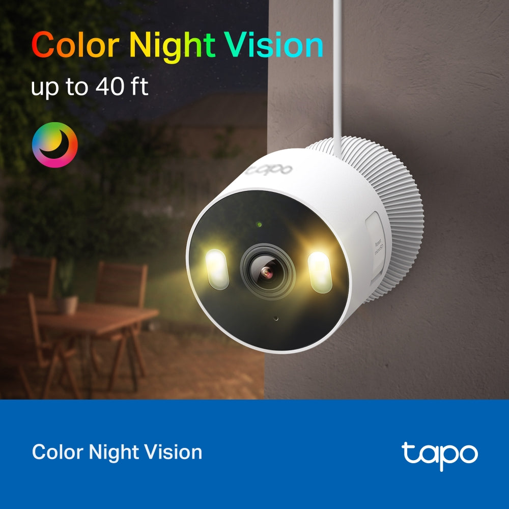 Cámara de seguridad TP-Link Tapo C113 Wi-Fi, 3 MP, interior/exterior - Achorao