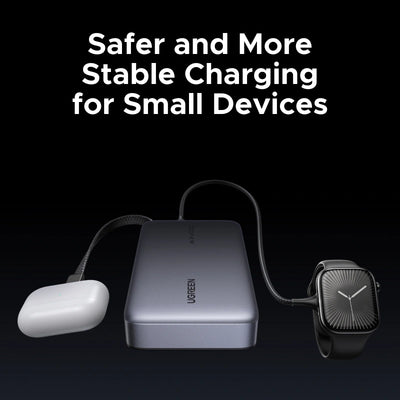 Power Bank UGREEN de 67 W con cable integrado PB550 - Achorao