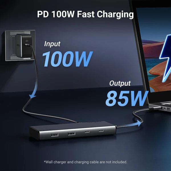 Adaptador hub UGREEN 8-in-1 USB-C Revodok Pro CM639 35625