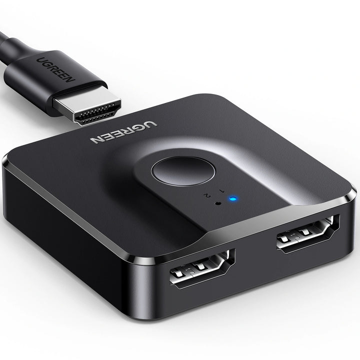 Switcher bidireccional UGREEN 2 en 1, salida HDMI 4K@60Hz CM217
