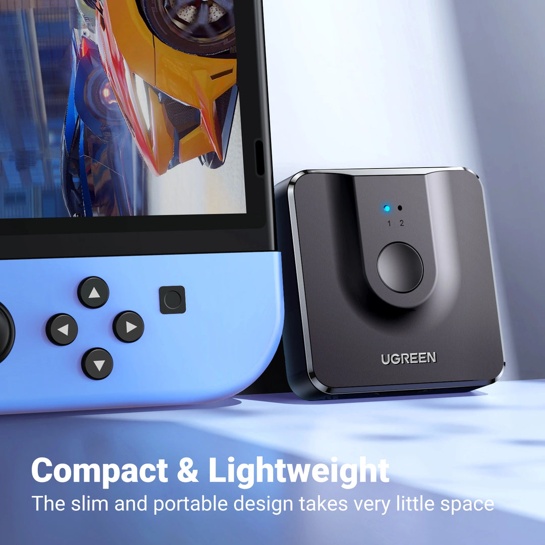 Switcher bidireccional UGREEN 2 en 1, salida HDMI 4K@60Hz CM217