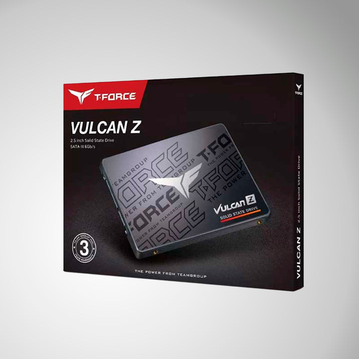 Unidad de estado solido T-FORCE VULCAN Z 512GB Sata 6GB 2.5 - Achorao