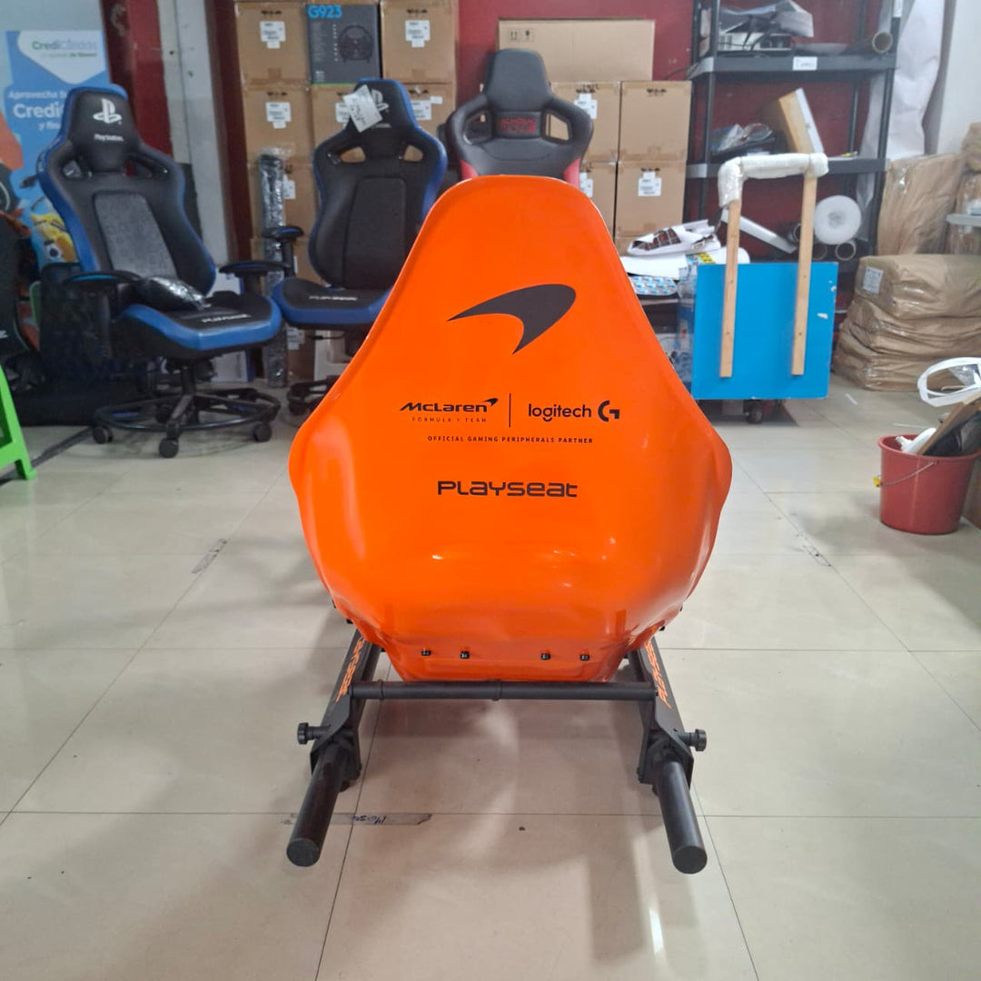 Playseat Formula 1 Instinct - Personalizado McLaren (Edición Papaya Orange) DEMO