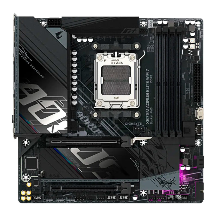 Placa madre Gigabyte X870M Aorus ELITE WiFi 7 DDR5, socket AM5