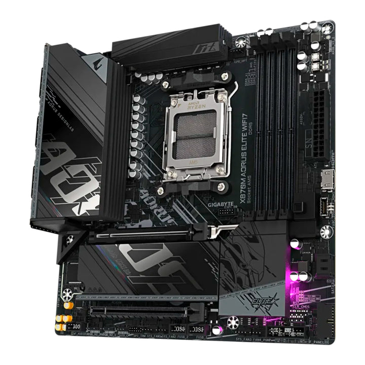 Placa madre Gigabyte X870M Aorus ELITE WiFi 7 DDR5, socket AM5