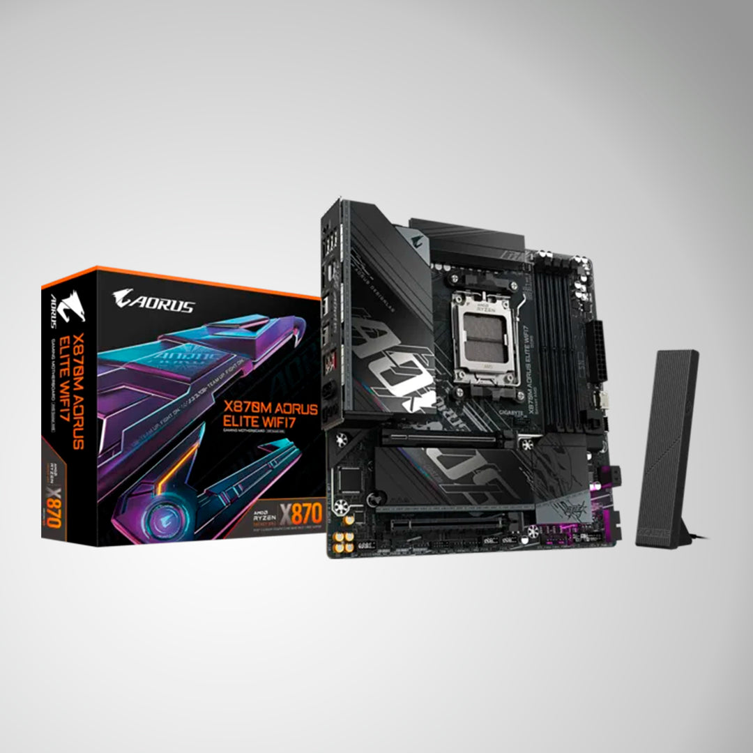 Placa madre Gigabyte X870M Aorus ELITE WiFi 7 DDR5, socket AM5