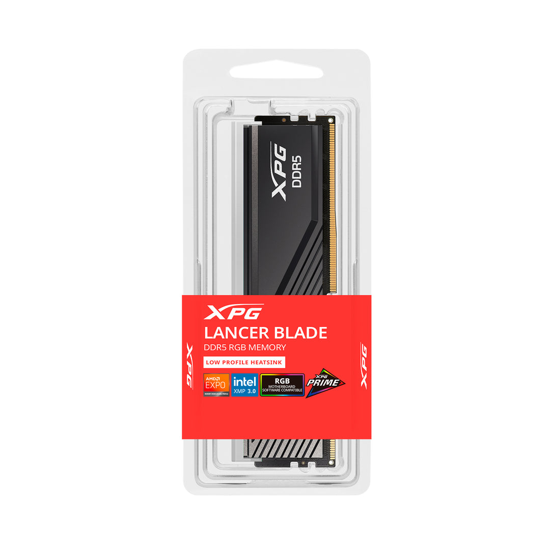 Memoria RAM XPG LANCER BLADE 16GB DDR5-6000 MHz CL-36 Black RGB - Achorao