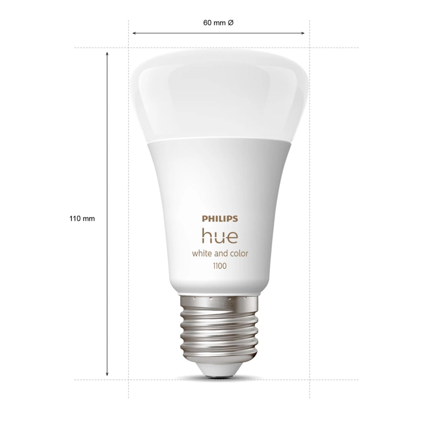 Foco Philips Hue A60 E27 1100 9W RGB