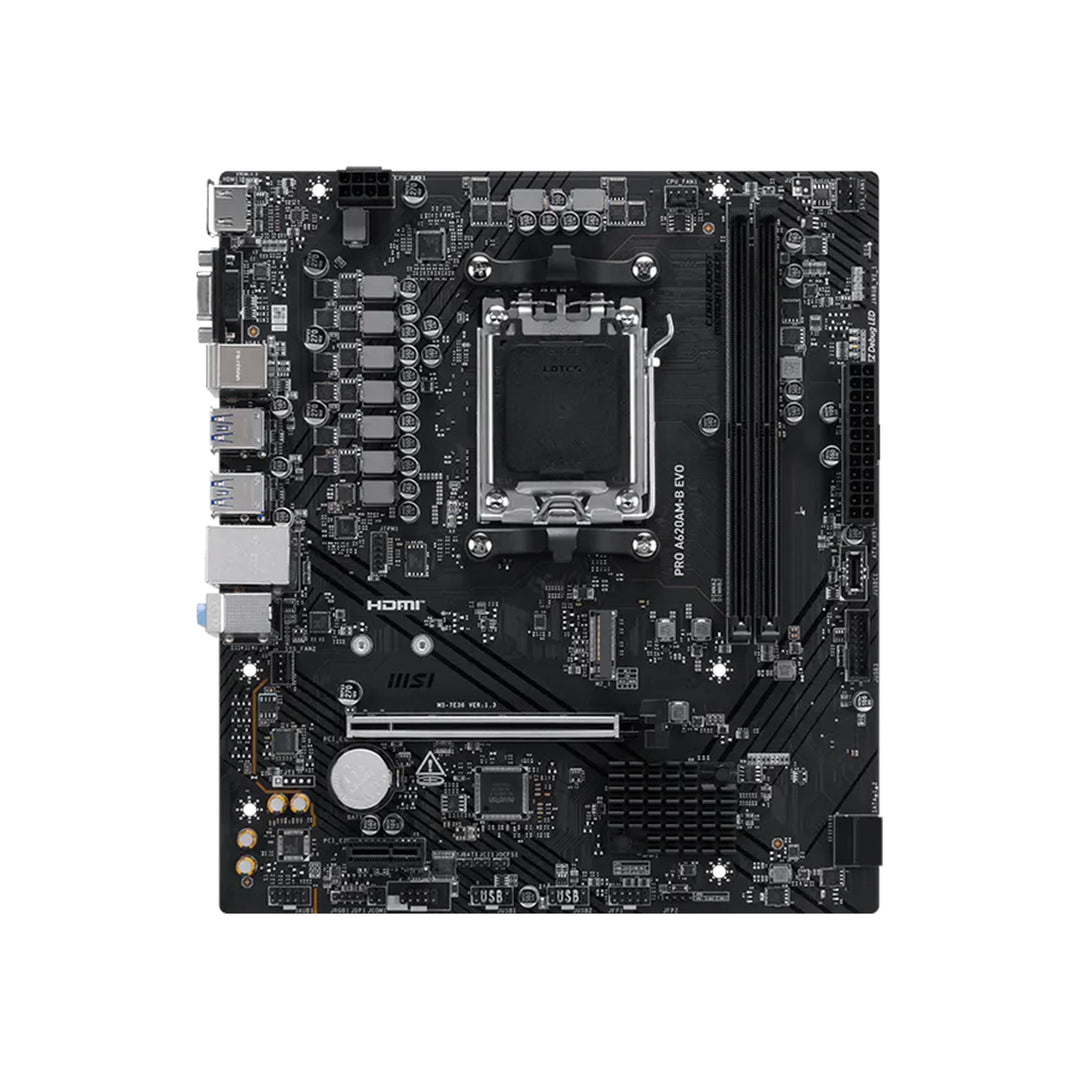 Placa Madre MSI PRO A620AM-B EVO DDR5 para AMD AM5 - Achorao