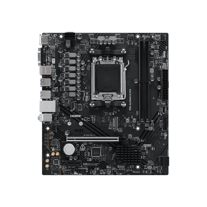 Placa Madre MSI PRO A620AM-B EVO DDR5 para AMD AM5 - Achorao