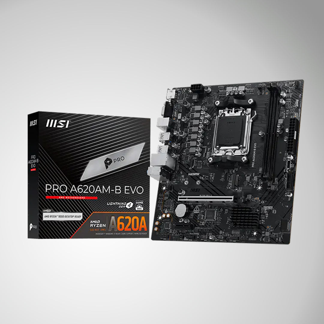 Placa Madre MSI PRO A620AM-B EVO DDR5 para AMD AM5 - Achorao