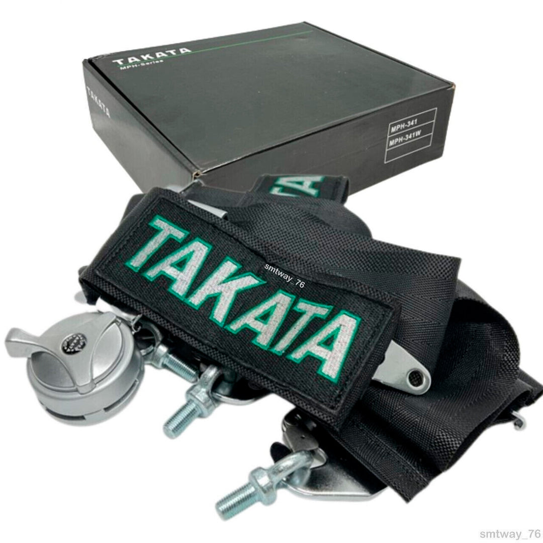 Arnés de cinturón de seguridad Takata de 4 puntos y 3" MPH341/MPH341W Versión Simracing - Achorao