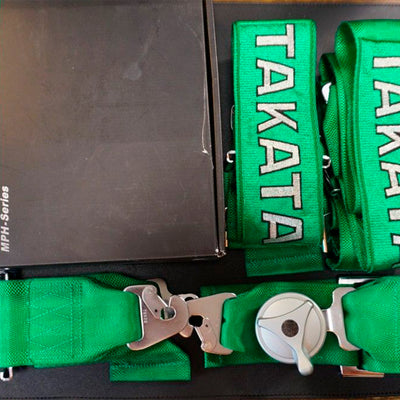 Arnés de cinturón de seguridad Takata de 4 puntos y 3" MPH341/MPH341W Versión Simracing - Achorao