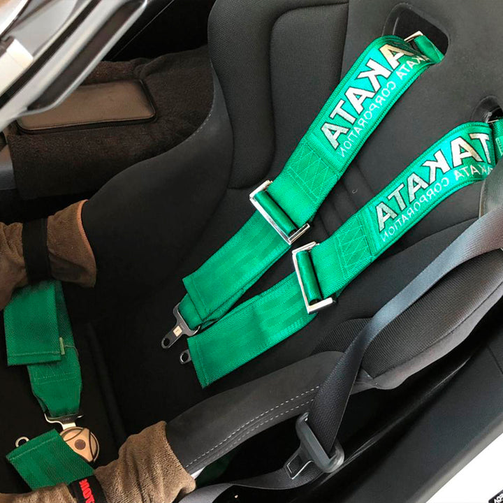 Arnés de cinturón de seguridad Takata de 4 puntos y 3