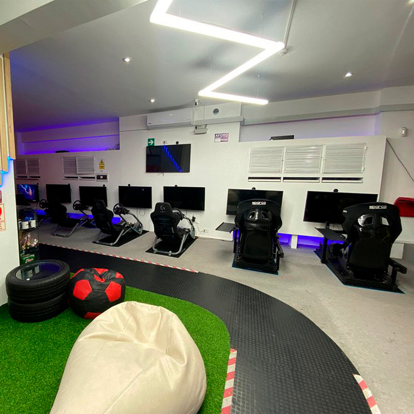 Test Drive Simulador de Carrera en La casa Simracing - Achorao