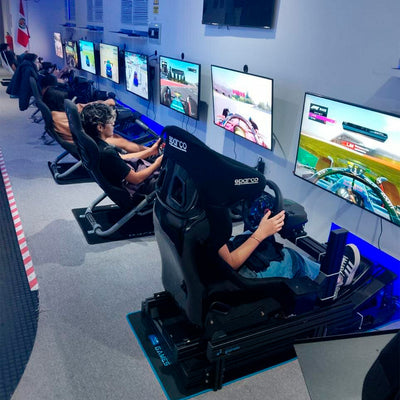 Test Drive Simulador de Carrera en La casa Simracing - Achorao