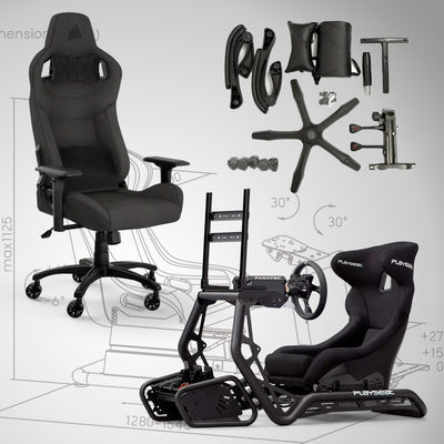 Armado y Envío de Sillas Gamer y Simuladores de Carrera - Achorao