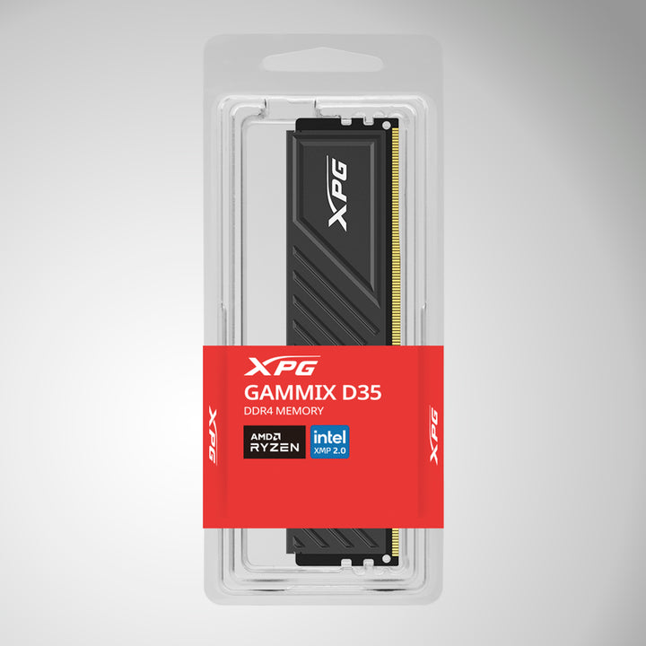 Memoria RAM UDIMM ADATA XPG DDR4 8GB - 3200 MHZ, Gammix D35 NEGRA - Achorao