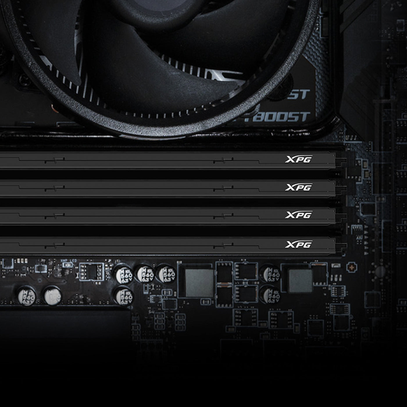 Memoria RAM UDIMM ADATA XPG DDR4 8GB - 3200 MHZ, Gammix D35 NEGRA - Achorao