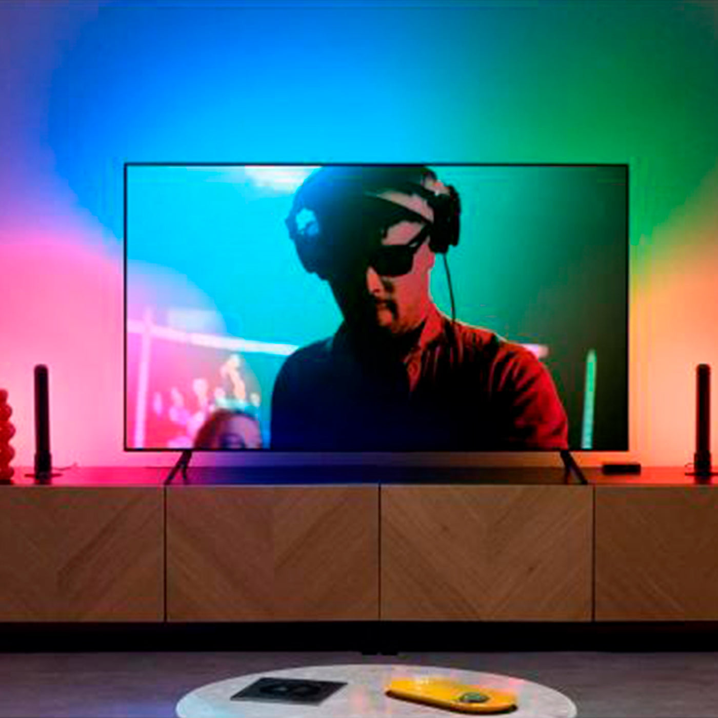 Barra de luz inteligente Ambient color anywhere Wiz - Achorao