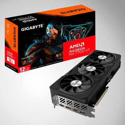 Tarjeta de video Gigabyte RX7700 XT GAMING OC, 12GB GDDR6 - Achorao