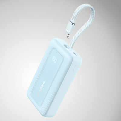 Power Bank Anker Zolo (30W, 10,000 mAh, Cable USB-C incorporado) - Achorao