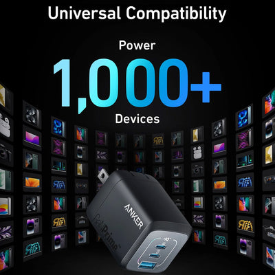 Cargador de Pared Anker Prime 67W GaN (3 Puertos) - Achorao