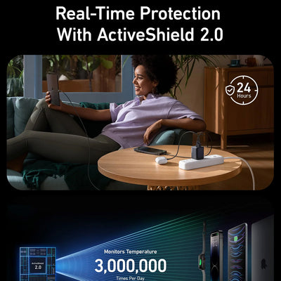 Cargador de Pared Anker Prime 67W GaN (3 Puertos) - Achorao