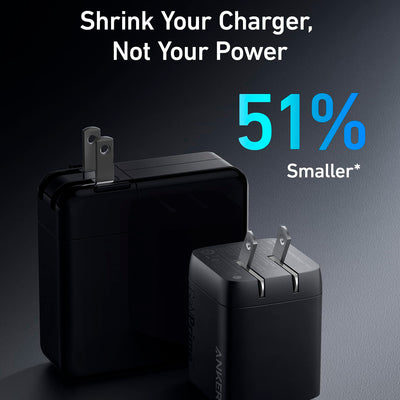 Cargador de Pared Anker Prime 67W GaN (3 Puertos) - Achorao