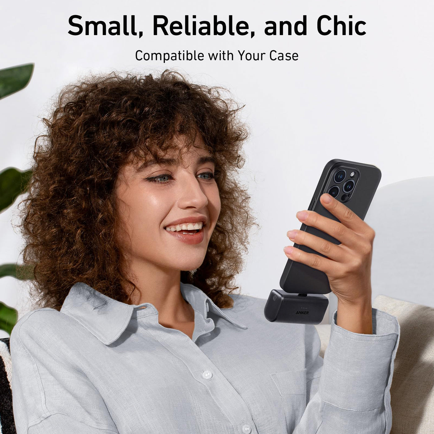 Power Bank Anker Nano (22.5W, Conector USB-C incorporado) - Achorao