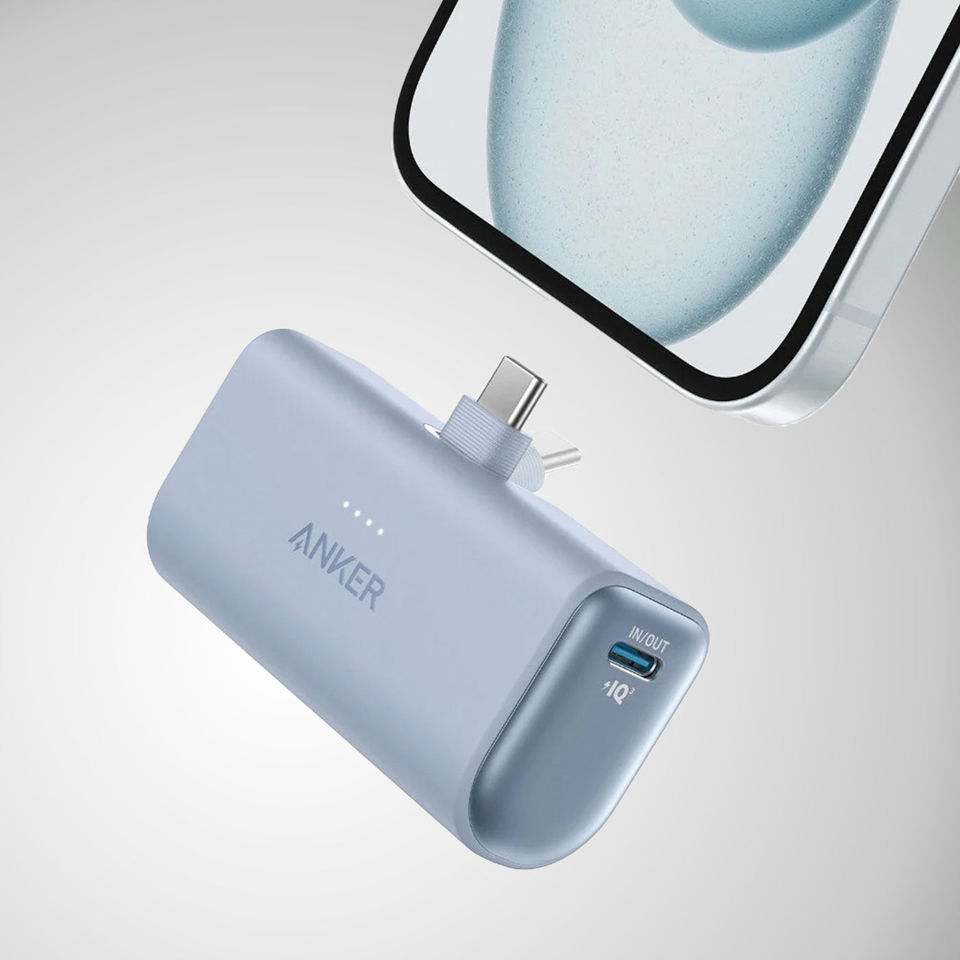 Power Bank Anker Nano (22.5W, Conector USB-C incorporado) - Achorao
