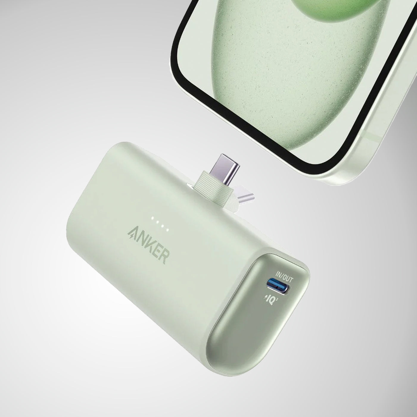 Power Bank Anker Nano (22.5W, Conector USB-C incorporado) - Achorao