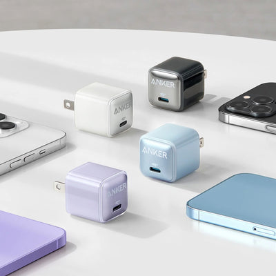 Cargador Anker 511 (Nano Pro) ultra compacto USB-C 20W - Achorao