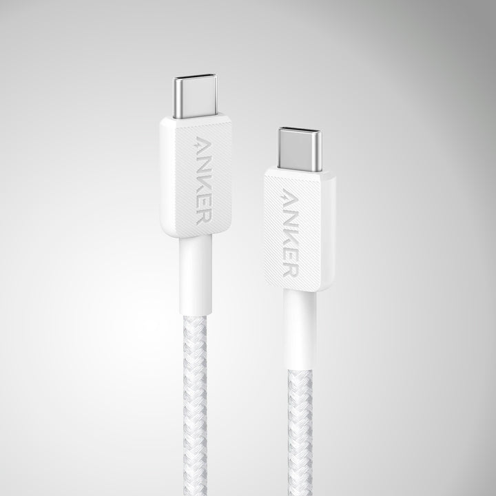 Cable USB-C A USB-C ANKER 322 trenzado 60w 1.8m - Achorao