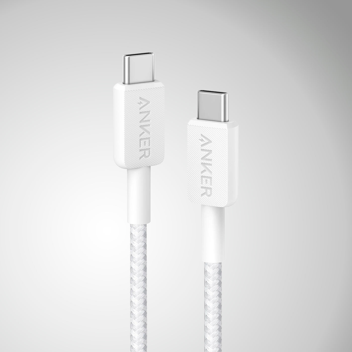 Cable USB-C A USB-C ANKER 322 trenzado 60w 1.8m - Achorao