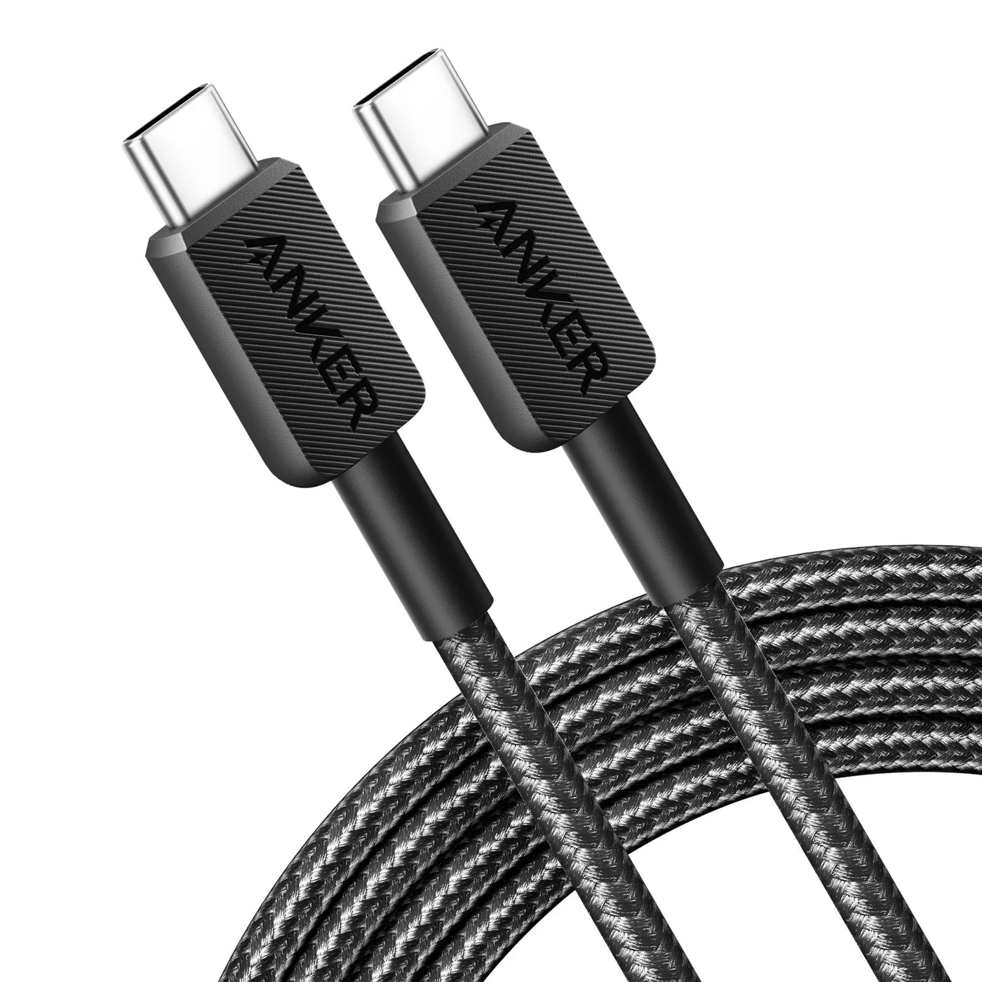 Cable USB-C A USB-C ANKER 322 trenzado 60w 1.8m - Achorao