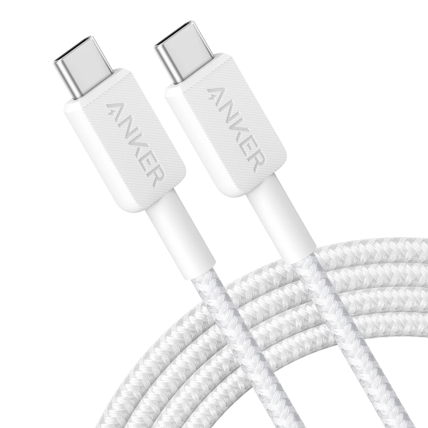 Cable USB-C A USB-C ANKER 322 trenzado 60w 1.8m - Achorao