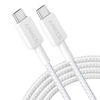 Cable USB-C A USB-C ANKER 322 trenzado 60w 1.8m - Achorao